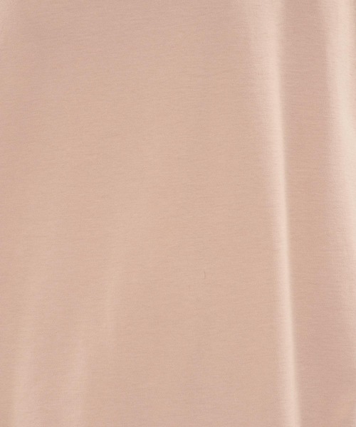 LAKOLE（ラコレ）の「スムースコットンフレンチスリーブワンピース / LAKOLE（ワンピース・レディース・ブラック/ベージュ/レッド/ライトベージュ・SMALL/MEDIUM）」の17枚目の写真