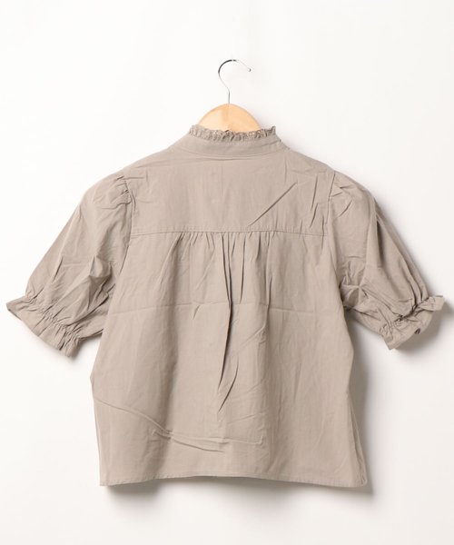 FUN.TRINITY(ファン トリニティー)の「ピンタックブラウス(シャツ/ブラウス・レディース・ブラック/グレー/オフホワイト/ピンク・M)」の7枚目の写真