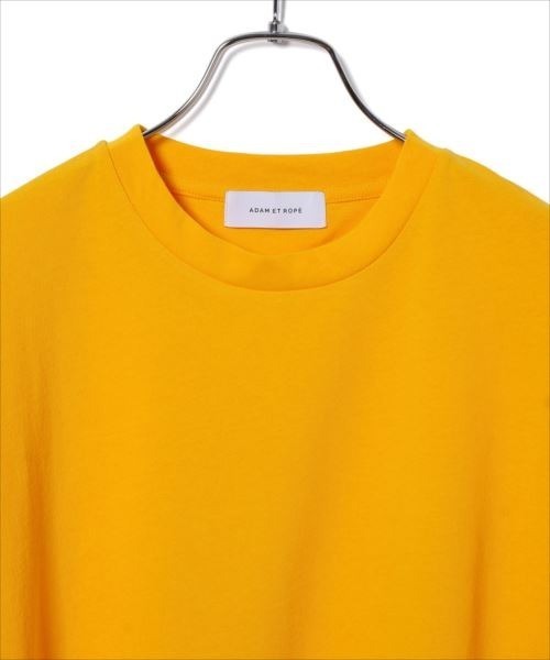 ADAM ET ROPE'（アダムエロペ）の「オーバーサイズノースリーブTee（タンクトップ・レディース・チャコールグレー/オフホワイト/オレンジ・FREE）」の18枚目の写真