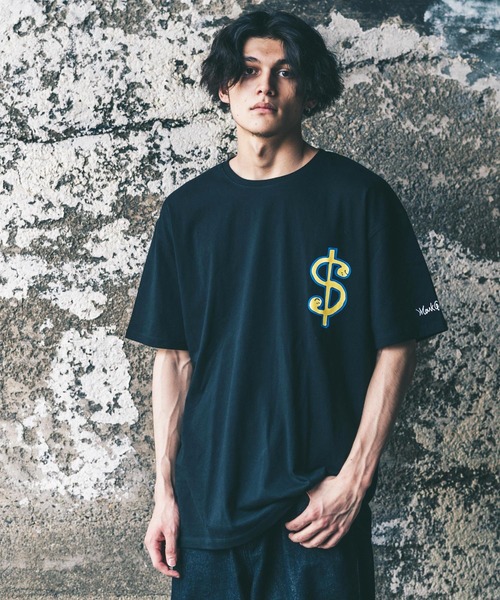 Mark Gonzales(マーク・ゴンザレス)の「Mark Gonzales/マークゴンザレス 別注オーバーサイズ グラフィックプリントTシャツ(Tシャツ/カットソー・メンズ・ホワイト/ベージュ/ブラック/グリーン/グレイッシュブルー/ベージュ系その他/ブラック系その他/グリーン系その他/ブルー系その他/ホワイト系その他/ベージュ系その他2/ブラック系その他2/グリーン系その他2/ブルー系その他2/ホワイト系その他2/ベージュ系その他3/ブラック系その他3/グリーン系その他3/ブルー系その他3/ホワイト系その他3・M/L/XL)」の8枚目の写真