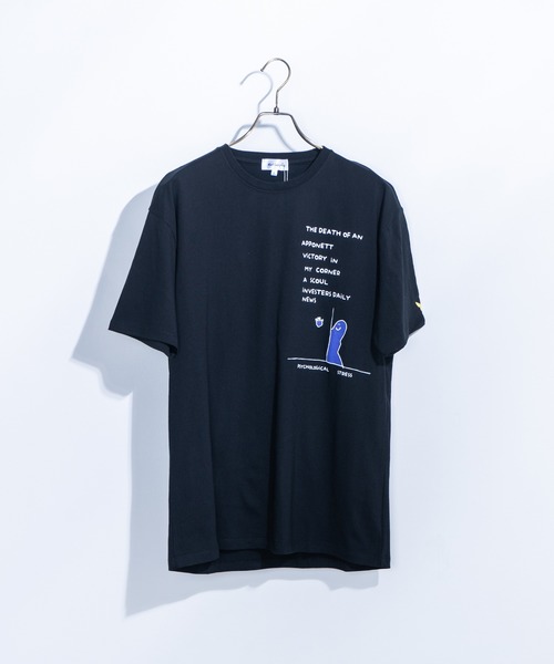Mark Gonzales(マーク・ゴンザレス)の「Mark Gonzales/マークゴンザレス 別注オーバーサイズ グラフィックプリントTシャツ(Tシャツ/カットソー・メンズ・ホワイト/ベージュ/ブラック/グリーン/グレイッシュブルー/ベージュ系その他/ブラック系その他/グリーン系その他/ブルー系その他/ホワイト系その他/ベージュ系その他2/ブラック系その他2/グリーン系その他2/ブルー系その他2/ホワイト系その他2/ベージュ系その他3/ブラック系その他3/グリーン系その他3/ブルー系その他3/ホワイト系その他3・M/L/XL)」の9枚目の写真