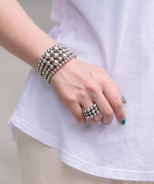 GAS BIJOUX(ガスビジュー)の「GAS BIJOUX/ガスビジュー Ring:Multiperla/a(リング・レディース・シルバー・FREE)」の10枚目の写真
