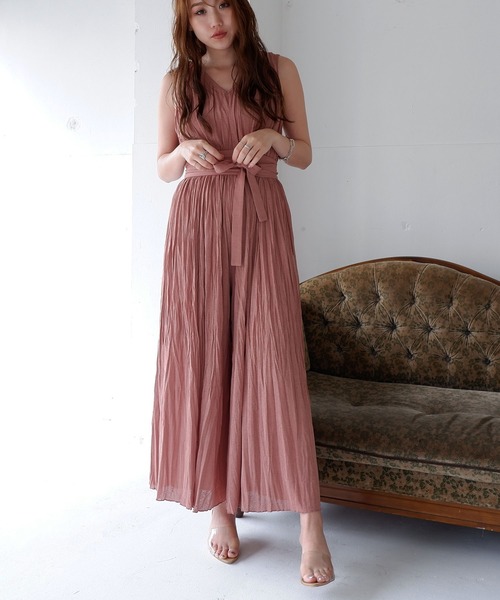 セール ランダムプリーツカットオールインワン ワンピース Spiralgirl スパイラルガール のファッション通販 Zozotown