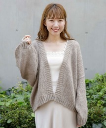 flower | モヘアタッチニットカーディガン(カーディガン/ボレロ)