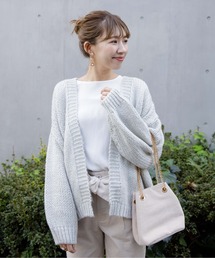 flower | モヘアタッチニットカーディガン(カーディガン/ボレロ)