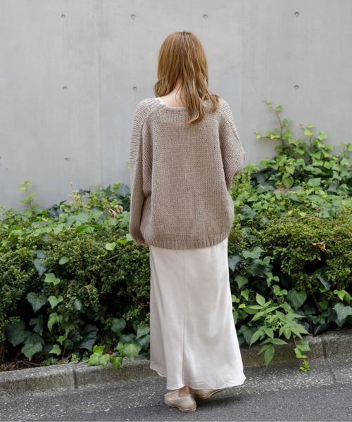 flower（フラワー）の「モヘアタッチニットカーディガン（カーディガン/ボレロ・レディース・ブラウン/アイボリー/カーキ・FREE）」の17枚目の写真