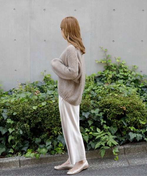 flower（フラワー）の「モヘアタッチニットカーディガン（カーディガン/ボレロ・レディース・ブラウン/アイボリー/カーキ・FREE）」の18枚目の写真