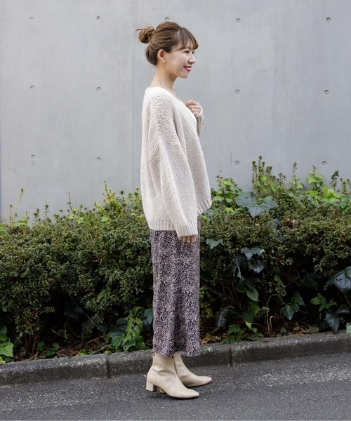 flower（フラワー）の「モヘアタッチニットカーディガン（カーディガン/ボレロ・レディース・ブラウン/アイボリー/カーキ・FREE）」の21枚目の写真