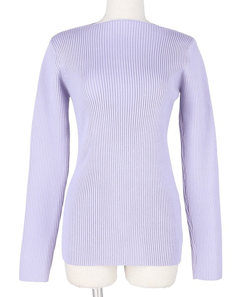 coca（coca）（コカ）の「極厚ボートネックニット（ニット/セーター・レディース・ブラック/ベージュ/アイボリー/グレー/レッド/ネイビー/パープル/ライトブルー/カーキ・ONE SIZE）」の12枚目の写真