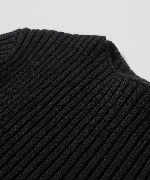 coca（coca）（コカ）の「極厚ボートネックニット（ニット/セーター・レディース・ブラック/ベージュ/アイボリー/グレー/レッド/ネイビー/パープル/ライトブルー/カーキ・ONE SIZE）」の13枚目の写真