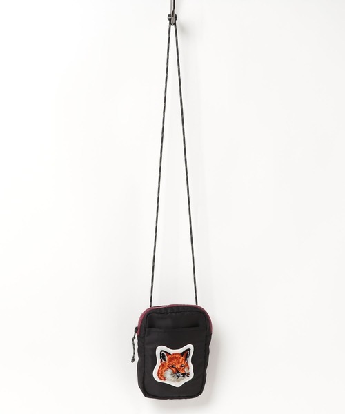 StrayKids愛用【MAISON KITSUNE】 フォックスヘッドネックポーチ フォックスヘッド ネック ポーチ | Maison Kitsuné