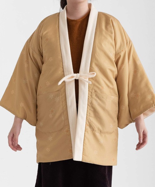 KYOETSU(キョウエツ)の「リバーシブルフリース半纏(その他アウター・レディース・ブラック系その他/グレー系その他/ブラウン系その他/ブルー系その他/イエロー系その他/ピンク系その他/レッド系その他/ブルー系その他2・M/L)」の19枚目の写真
