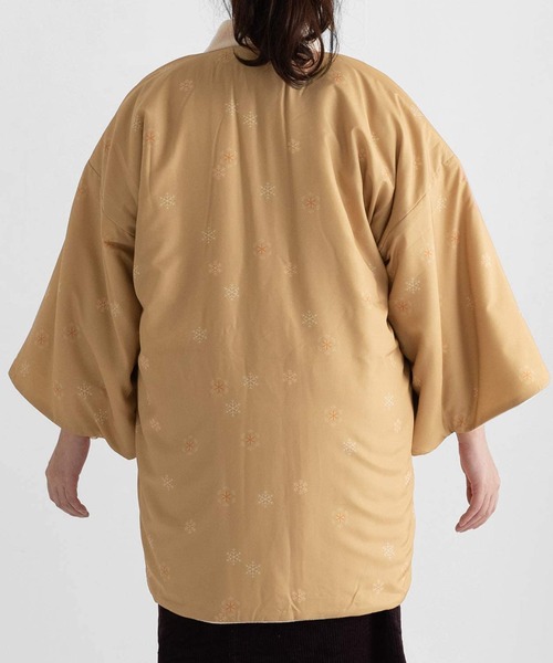 KYOETSU(キョウエツ)の「リバーシブルフリース半纏(その他アウター・レディース・ブラック系その他/グレー系その他/ブラウン系その他/ブルー系その他/イエロー系その他/ピンク系その他/レッド系その他/ブルー系その他2・M/L)」の20枚目の写真