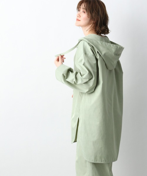 A part by（アパートバイ）の「VisCoメキシカンパーカー　931710（シャツ/ブラウス・レディース・チャコールグレー/ライトグリーン/ライトベージュ・FREE）」の13枚目の写真