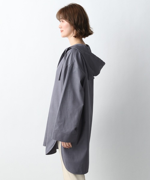 A part by（アパートバイ）の「VisCoメキシカンパーカー　931710（シャツ/ブラウス・レディース・チャコールグレー/ライトグリーン/ライトベージュ・FREE）」の9枚目の写真