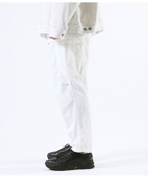 gold / カーゴパンツ/S/コットン/KHK/無地/GL41973 GOLD（ゴールド）の「GOLD / ゴールド：COTTON WEATHER CARGO PANTS