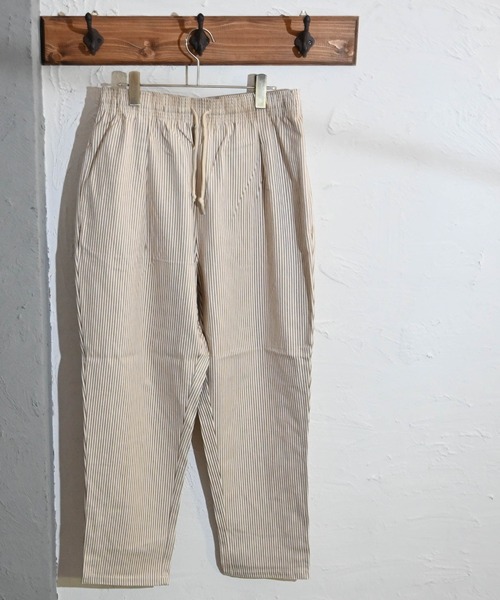 Anytime Songs(エニータイムソングス)の「ヒッコリー シェフパンツ(その他パンツ・メンズ・ホワイト/ブラック/ネイビー・SMALL/MEDIUM/LARGE/X-LARGE)」の4枚目の写真