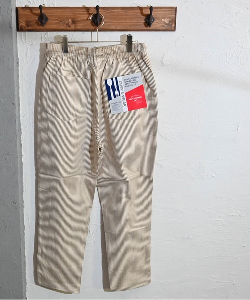 Anytime Songs(エニータイムソングス)の「ヒッコリー シェフパンツ(その他パンツ・メンズ・ホワイト/ブラック/ネイビー・SMALL/MEDIUM/LARGE/X-LARGE)」の14枚目の写真