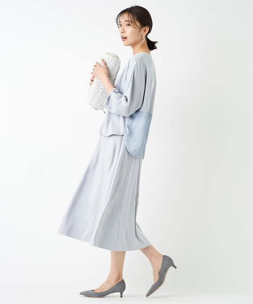 RIVE DROITE(リヴドロワ)の「エコスウェードフレアースカート(スカート・レディース・グレイッシュベージュ/スカイブルー/レモンイエロー・36/38)」の10枚目の写真