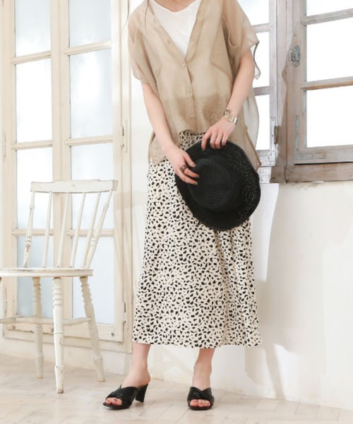 VIVIAN(ヴィヴィアン)の「スクエアトゥノットデザインミュールサンダル(サンダル・レディース・ブラック/グレー系その他7/ブルー/アイボリー・L/S/M/LL)」の6枚目の写真