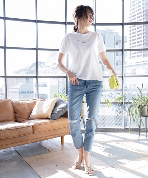 VIVIAN(ヴィヴィアン)の「スクエアトゥノットデザインミュールサンダル(サンダル・レディース・ブラック/グレー系その他7/ブルー/アイボリー・L/S/M/LL)」の17枚目の写真