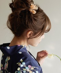 Dita | ドライフラワー 髪飾り4本セット 浴衣や普段使いにも♪【K】(和装小物)