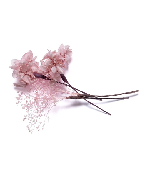 ドライフラワー 髪飾り4本セット 浴衣や普段使いにも♪【K】（和装小物