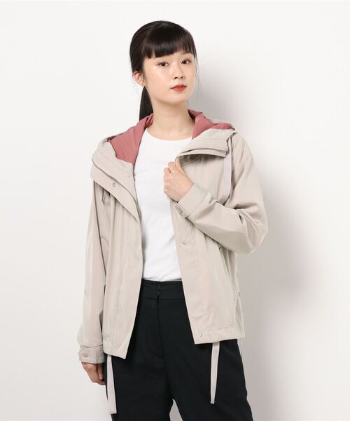 socolla（ソコラ）の「【socolla】ダブルフェイスフレアマウンテンパーカー（その他アウター・レディース・ブラック/ベージュ/ブルー・S/M）」の18枚目の写真