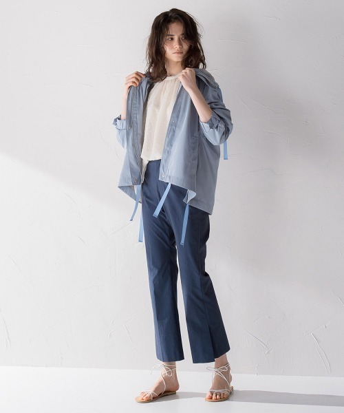 socolla（ソコラ）の「【socolla】ダブルフェイスフレアマウンテンパーカー（その他アウター・レディース・ブラック/ベージュ/ブルー・S/M）」の14枚目の写真