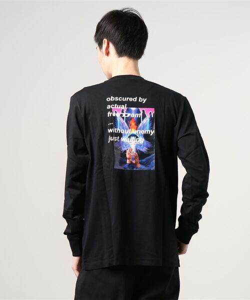 最終決算 DIESEL（ディーゼル）の「メンズ Tシャツ グラフィック 長袖 トップス