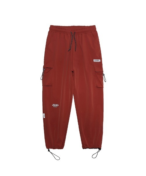 HOOK(フック)の「【HOOK】 裾絞りカーゴパンツ(カーゴパンツ・メンズ・ライトグレー/ブラック/レッド・M/L/XXL/XL)」の12枚目の写真