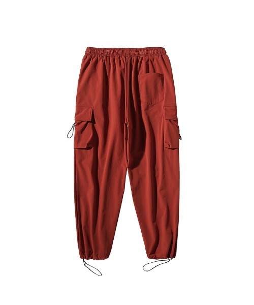 HOOK(フック)の「【HOOK】 裾絞りカーゴパンツ(カーゴパンツ・メンズ・ライトグレー/ブラック/レッド・M/L/XXL/XL)」の13枚目の写真