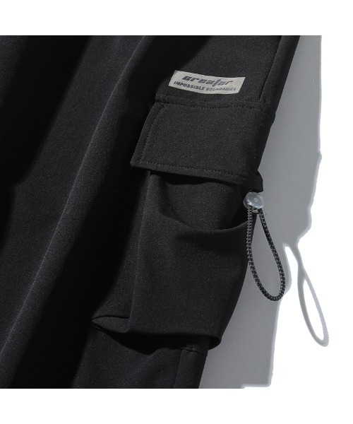 HOOK(フック)の「【HOOK】 裾絞りカーゴパンツ(カーゴパンツ・メンズ・ライトグレー/ブラック/レッド・M/L/XXL/XL)」の21枚目の写真