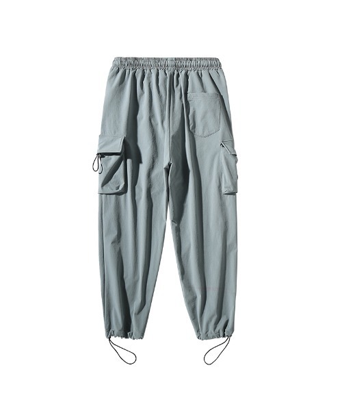 HOOK(フック)の「【HOOK】 裾絞りカーゴパンツ(カーゴパンツ・メンズ・ライトグレー/ブラック/レッド・M/L/XXL/XL)」の10枚目の写真