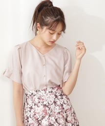 PROPORTION BODY DRESSING | フレアカフスリーブ２ｗａｙブラウス / 1211110501(シャツ/ブラウス)