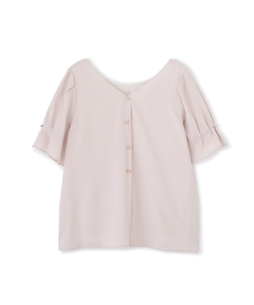 PROPORTION BODY DRESSING（プロポーションボディドレッシング）の「フレアカフスリーブ２ｗａｙブラウス / 1211110501（シャツ/ブラウス・レディース・グレー/ホワイト系その他/ダークベージュ・SMALL/MEDIUM）」の20枚目の写真