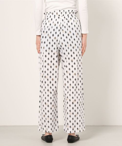 Mala KALANCHOE（マーラカランコエ）の「MALA KALANCHOE / ブロックプリントワイドパンツ（その他パンツ・レディース・ライトホワイト・MEDIUM）」の8枚目の写真