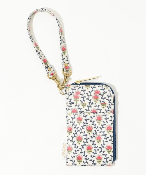 SOULEIADO（ソレイアード）の「SOULEIADO コットンオックスパスケース (S)（パスポートケース・レディース・グレー系その他2/イエロー系その他2/ブルー系その他3・FREE）」の2枚目の写真