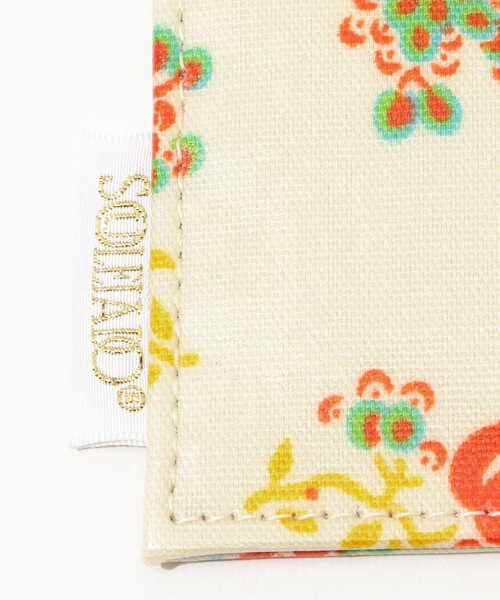 SOULEIADO（ソレイアード）の「SOULEIADO コットンオックスパスケース (S)（パスポートケース・レディース・グレー系その他2/イエロー系その他2/ブルー系その他3・FREE）」の5枚目の写真