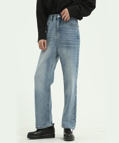 102.04.05.07.08.09.12.13.15.17 タナカ様 TANAKA / タナカ】EX.THE JEAN TROUSERS BLEACH BLUE/別注ジーンズ