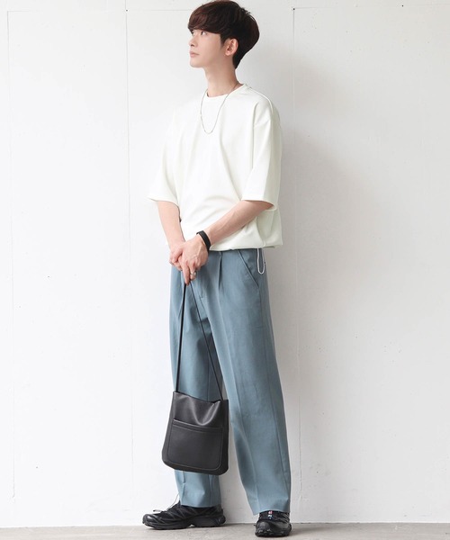 anown(アノン)の「ルーズフィットプリントTシャツ【ファッションインフルエンサー じーの×anown 限定コラボ】(Tシャツ/カットソー・メンズ・ホワイト/グレー・S/M)」の12枚目の写真