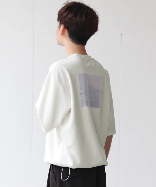 anown(アノン)の「ルーズフィットプリントTシャツ【ファッションインフルエンサー じーの×anown 限定コラボ】(Tシャツ/カットソー・メンズ・ホワイト/グレー・S/M)」の15枚目の写真