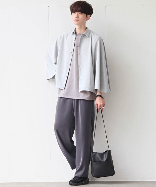 anown(アノン)の「ルーズフィットプリントTシャツ【ファッションインフルエンサー じーの×anown 限定コラボ】(Tシャツ/カットソー・メンズ・ホワイト/グレー・S/M)」の17枚目の写真