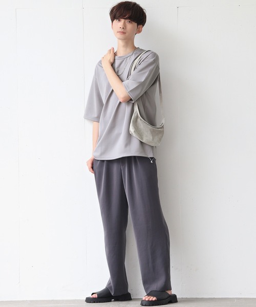 anown(アノン)の「ルーズフィットプリントTシャツ【ファッションインフルエンサー じーの×anown 限定コラボ】(Tシャツ/カットソー・メンズ・ホワイト/グレー・S/M)」の21枚目の写真
