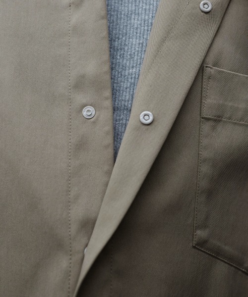 order（オーダー）の「order loose half sleeve shirt（シャツ/ブラウス・メンズ・ブラック/ダークグレー/サックスブルー/ベージュ・FREE）」の18枚目の写真