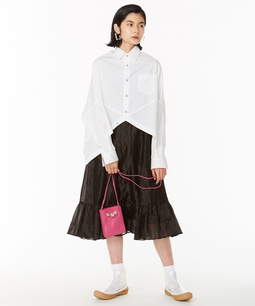 ANEVER（アンエバー）の「【VIOLA】 レザー スマホショルダー ミニバッグ（ショルダーバッグ・レディース・ブラック系/ブラウン系/ブルー系/ピンク系・F）」の15枚目の写真