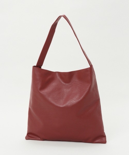 RAGEBLUE(レイジブルー)の「フェイクレザーBIGトート/948711(ショルダーバッグ・レディース・ベージュ/ベージュ系その他/ブルー系その他/ブラック/ライトグリーン/レッド系その他/ライトブルー・FREE)」の10枚目の写真