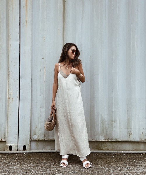 esutoreja（エストレジャ）の「バッククロスウェーブワンピース（ワンピース・レディース・ブラック/イエロー系その他/サーモンピンク・FREE）」の7枚目の写真