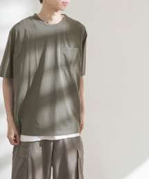 FORK&SPOON | 【WEB限定】FORK&SPOON　ダブルシルケットバインダーTシャツ(Tシャツ/カットソー)