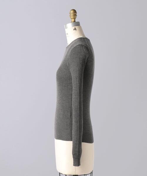 ブラミンク P CA/S 18G RIB CN ニット カシミヤ混 ピンク ブラミンク P CA/S 18G RIB CN ニット カシミヤ混 ピンク - メルカリ